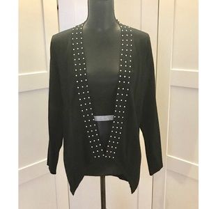 NWT - LAURA PETITES Black Cardigan